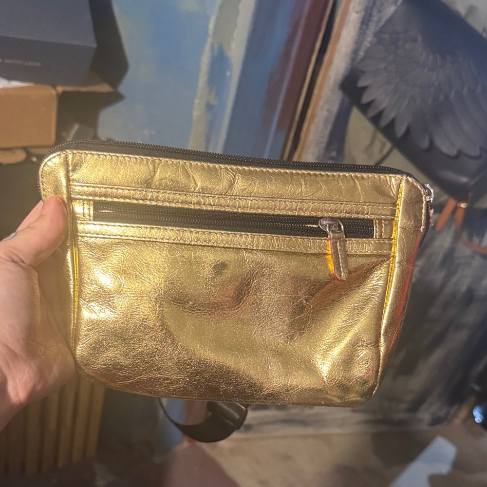 Gold Women's crossbody  Bag